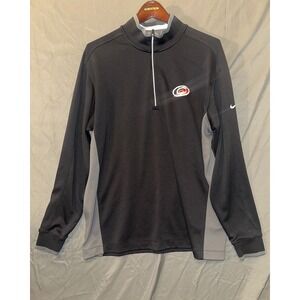 Nike Golf Carolina Hurricanes Dri-FIT 1/4 Zip Pullover Mens XL Black Grey NHL